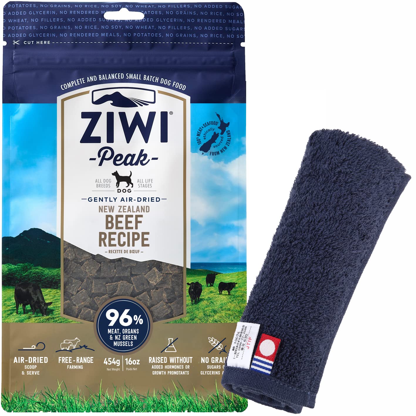 Amazon.co.jp: ZiwiPeak(ジウィピーク) エアドライ・ドッグフード NZ